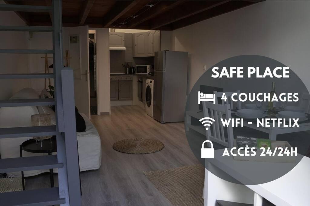 Saafeplace-4Pers-Wifi-Keybox-24Sur7 Étampes Buitenkant foto